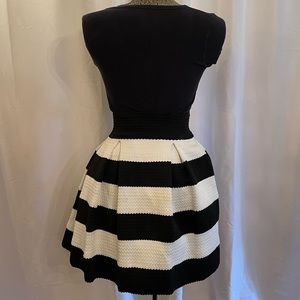 Black and White Skirt